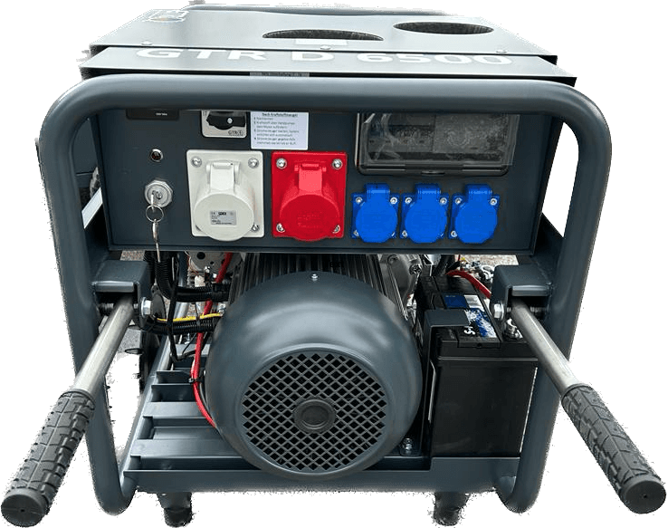 Stromerzeuger Diesel Yanmar 6,5kVA mit Permanent Magnet Generator