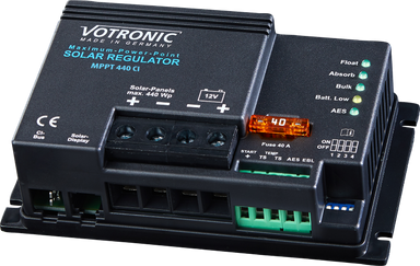 Enthaltene Komponente: Votronic Solar Regler MPP 440 CI – kein Foto des vollständigen Sets