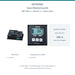 Set-Montage: VOTRONIC Solar-Monitoring-Set MPP 260 CI + Energy Monitor CI + 200-A-Shunt – enthaltener 200-A-Shunt nicht abgebildet (kein Foto verfügbar); nicht maßstabsgetreu