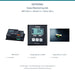 Set-Montage: VOTRONIC Solar-Monitoring-Set MPP 440 CI + Energy Monitor CI + 100-A-Shunt; nicht maßstabsgetreu