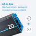 ECTIVE CSI 20 Sinus Charger-Inverter 2000W/24V Sinus-Wechselrichter mit Ladegerät und NVS