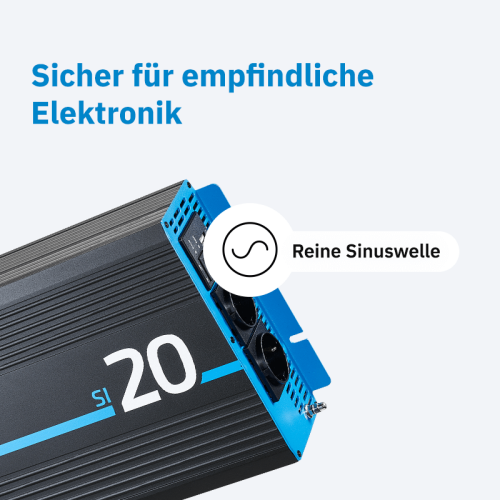 ECTIVE SI 20 Sinus-Inverter 2000W/24V Sinus-Wechselrichter (SI204)