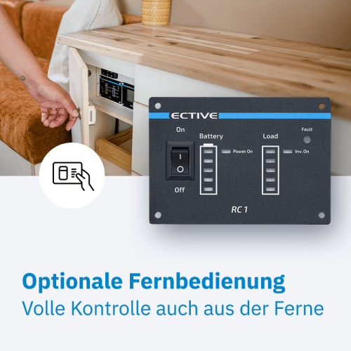 ECTIVE SI 20 Sinus-Inverter 2000W/24V Sinus-Wechselrichter (SI204)