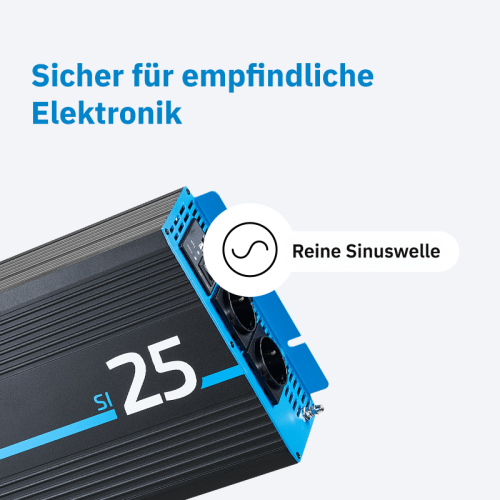 ECTIVE SI 25 (SI254) 24V Sinus-Inverter 2500W/24V Sinus-Wechselrichter