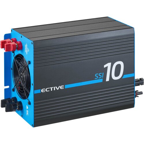 ECTIVE CSI 10 PRO 1000W/12V Sinus-Wechselrichter mit Netzvorrangschaltung und Ladegerät