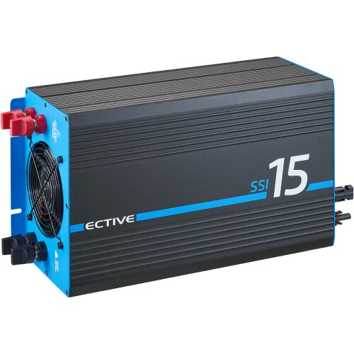 ECTIVE CSI 15 12V Sinus Charger-Inverter 1500W/12V Sinus-Wechselrichter mit Ladegerät und NVS