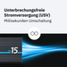 ECTIVE TSI 15 1500W/24V Sinus-Wechselrichter mit NVS- und USV-Funktion