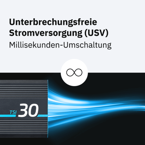 ECTIVE TSI30 Sinus-Inverter 3000W/12V Sinus-Wechselrichter mit NVS